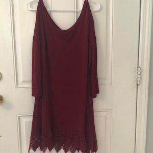 Crimson dress